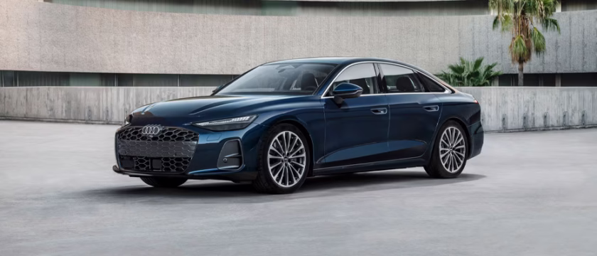 audi a6 2026 front angle low view 606955